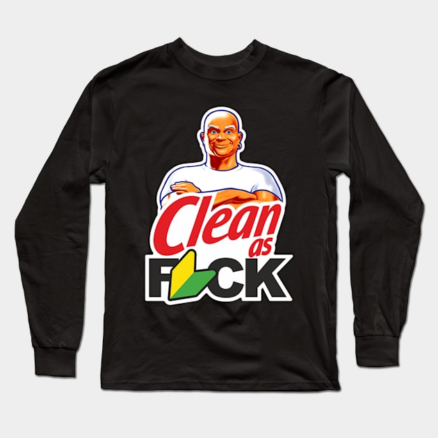 MR CLEAN Long Sleeve T-Shirt by tzolotov